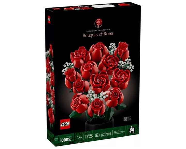 LEGO Icons Μπουκέτο με Τριαντάφυλλα 10328