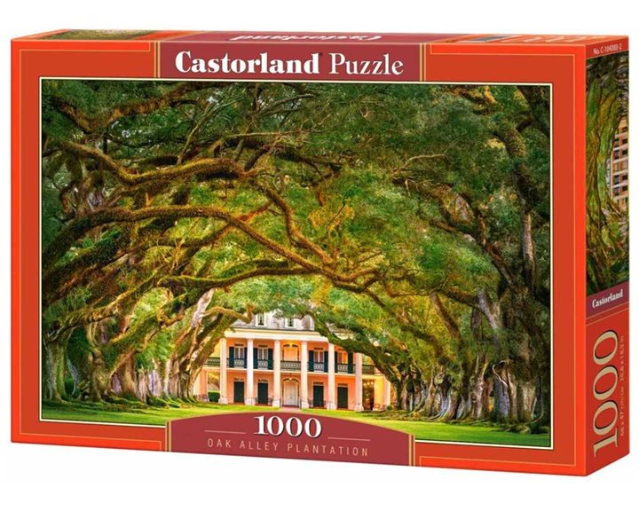 Παζλ Castorland 1000 τμχ. Oak Alley Plantation 68x47 C-104383-2
