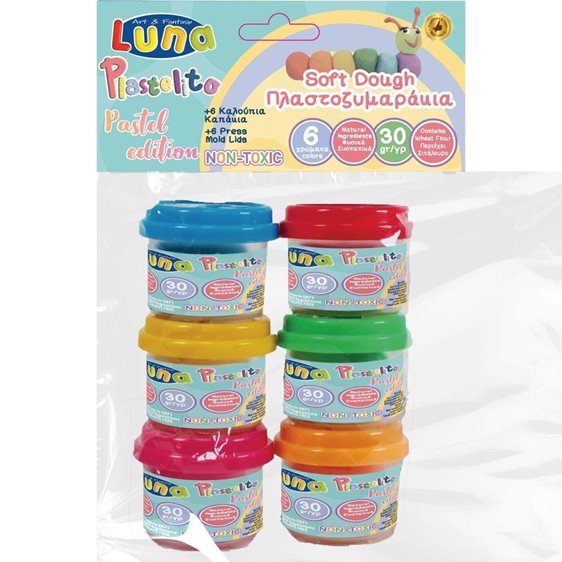 Πλαστοζυμαράκι Luna 6χ30gr 00647069