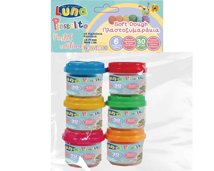 Πλαστοζυμαράκι Luna 6χ30gr 00647069