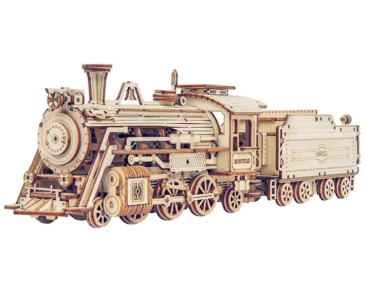 Robotime DIY 3D Puzzle Prime Steam Express 308pcs
