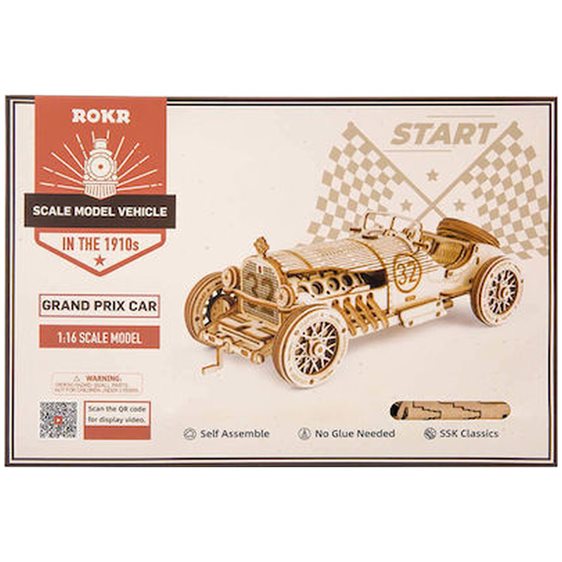 Robotime DIY 3D Puzzle Grand Prix Car 220pcs