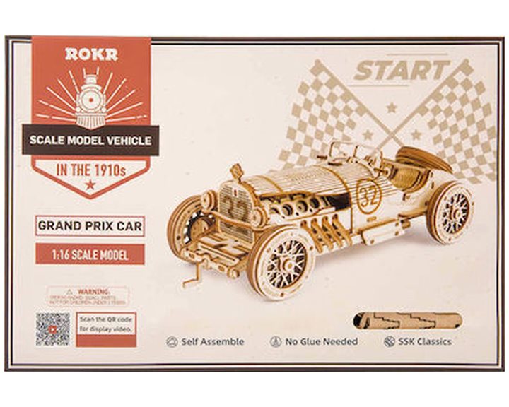 Robotime DIY 3D Puzzle Grand Prix Car 220pcs