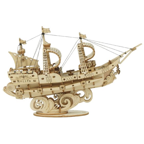 Robotime DIY 3D Puzzle Ship 118pcs