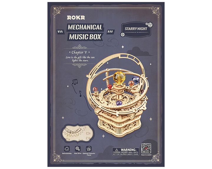 Robotime Κατασκευή Starry Night 84pcs