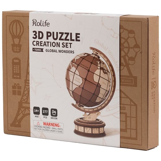 Robotime Κατασκευή Global Wonders 277pcs