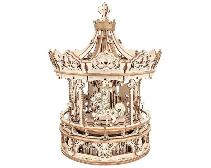 Robotime Κατασκευή Romantic Carousel 336pcs