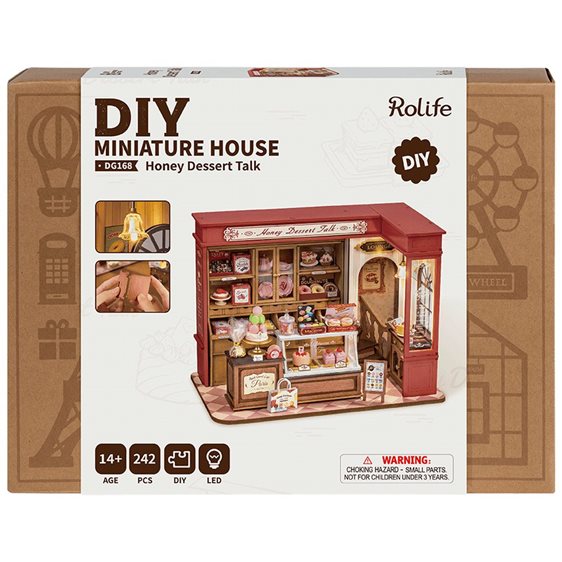 Robotime Κατασκευή Honey Dessert Talk 242pcs