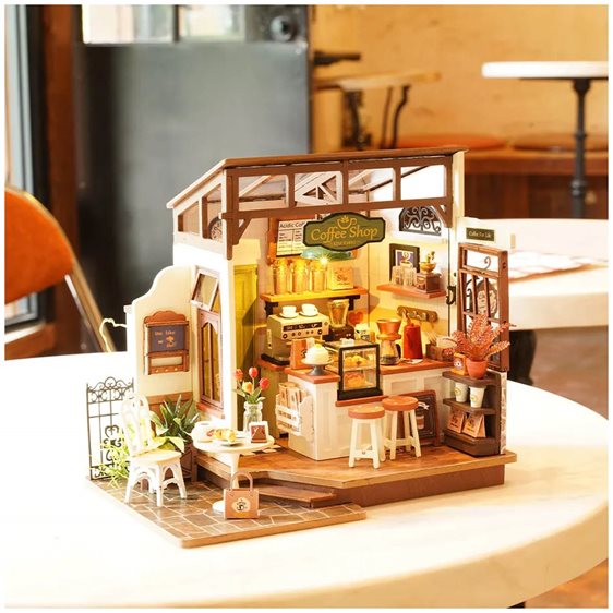 Robotime Κατασκευή Slow Life Cafe