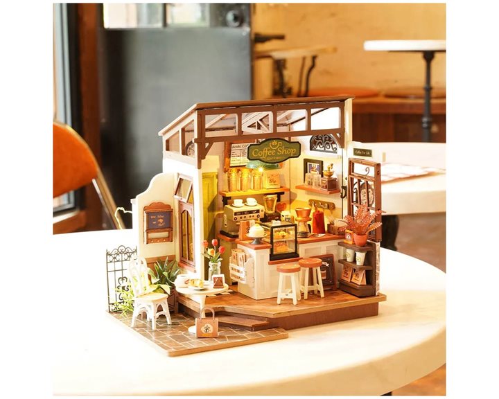 Robotime Κατασκευή Slow Life Cafe