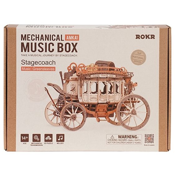 Robotime Κατασκευή Stage Coach 199pcs