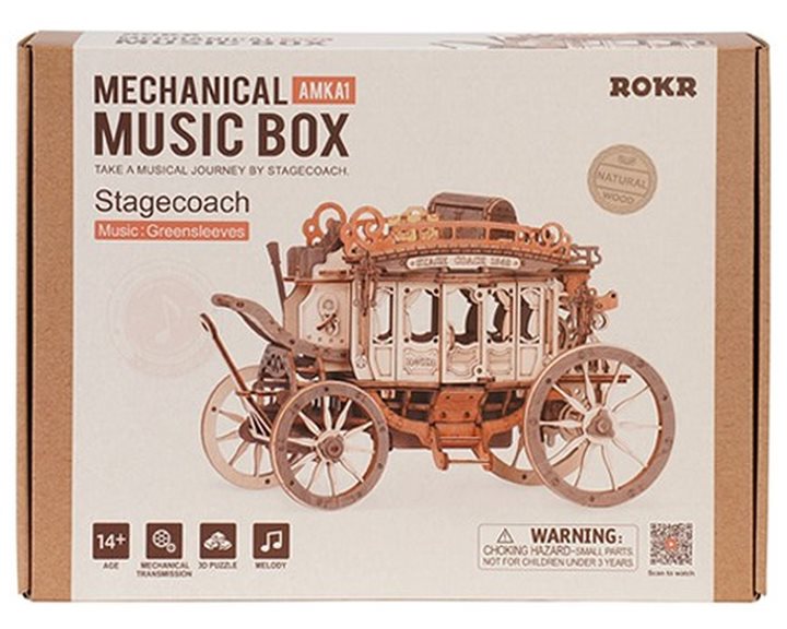 Robotime Κατασκευή Stage Coach 199pcs