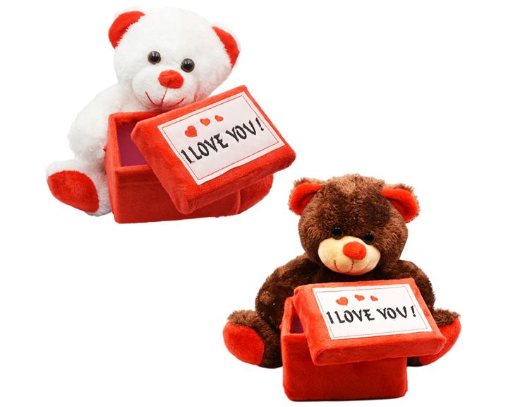 Αρκουδάκι με Κουτί I Love You