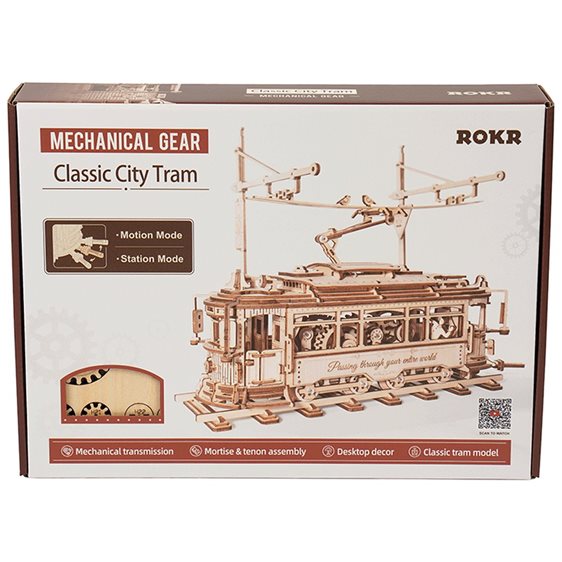 Robotime Κατασκευή Tramcar 374pcs