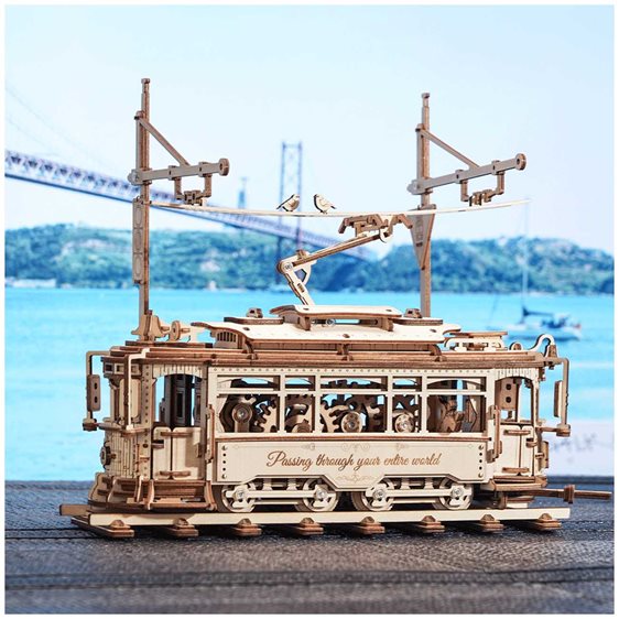 Robotime Κατασκευή Tramcar 374pcs