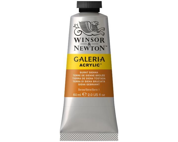Winsor & Newton 60ml Galeria Acrylic Burnt Sienna