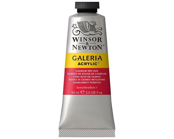 Winsor & Newton 60ml Galeria Acrylic Cadmium Red Hue