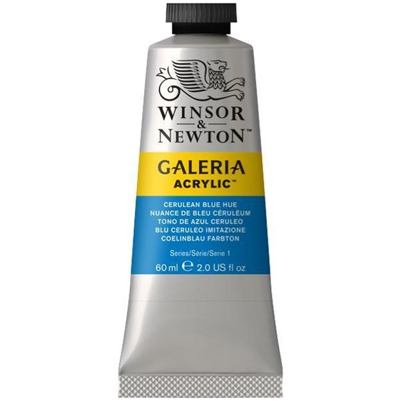 Winsor & Newton 60ml Galeria Acrylic Cerulean Blue Hue