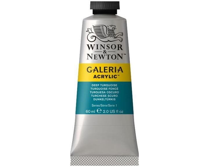 Winsor & Newton 60ml Galeria Acrylic Deep Turquoise