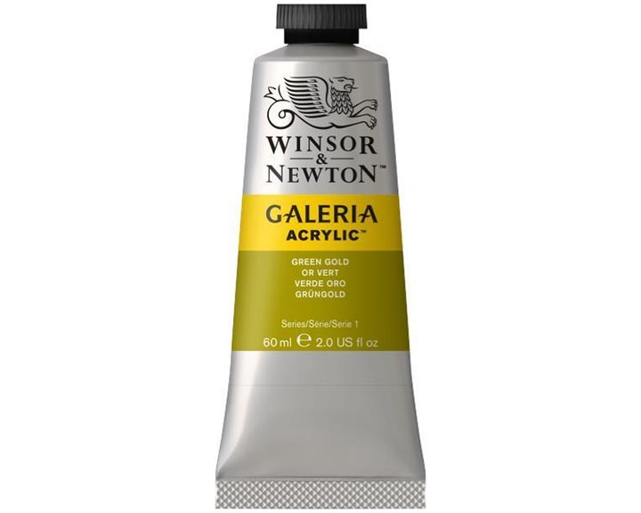 Winsor & Newton 60ml Galeria Acrylic Green Gold