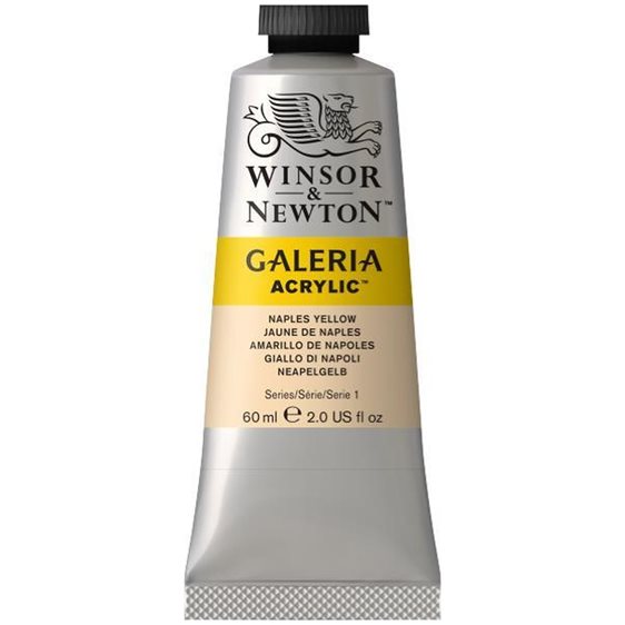 Winsor & Newton 60ml Galeria Acrylic Naples Yellow