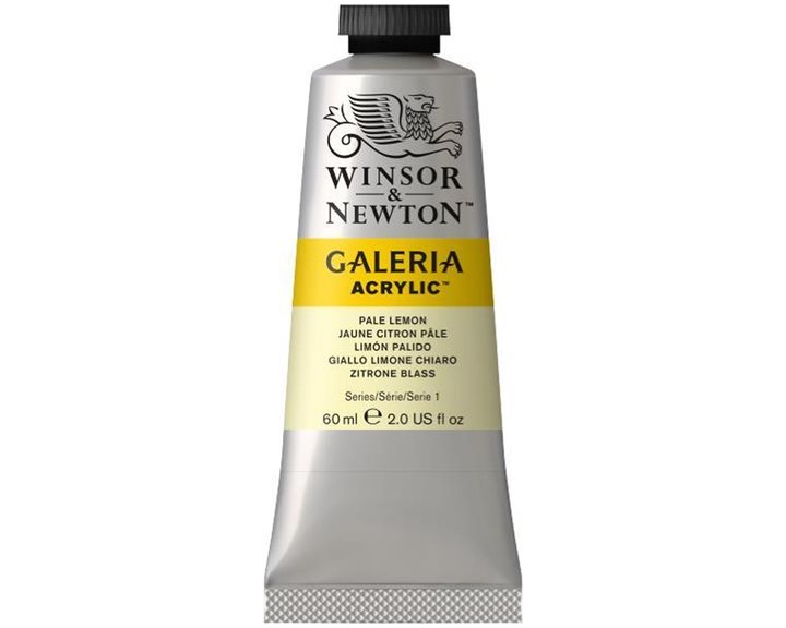 Winsor & Newton 60ml Galeria Acrylic Pale Lemon