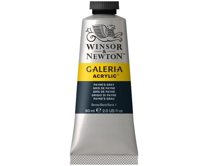 Winsor & Newton 60ml Galeria Acrylic Paynes Grey