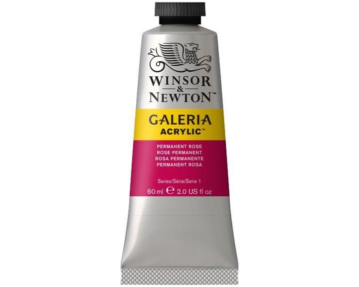 Winsor & Newton 60ml Galeria Acrylic Permanent Rose