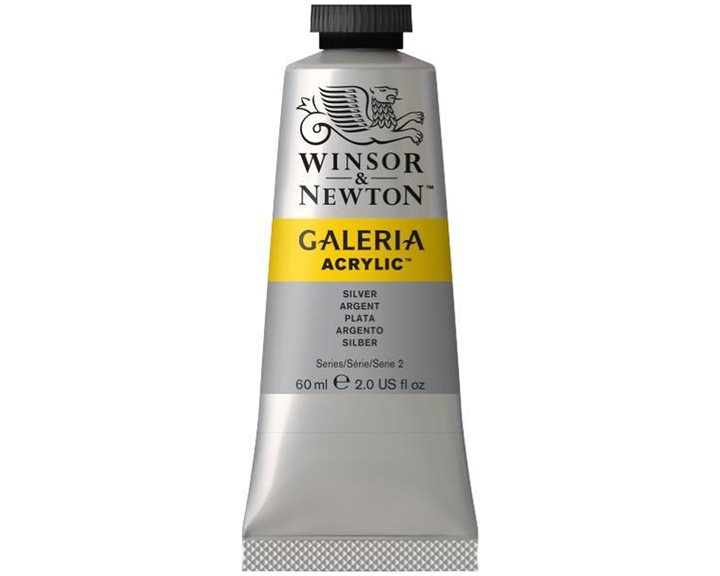 Winsor & Newton 60ml Galeria Acrylic Silver