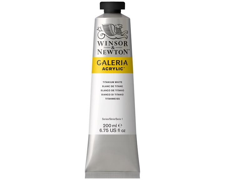 Winsor & Newton 200ml Galeria Acrylic Titanium White