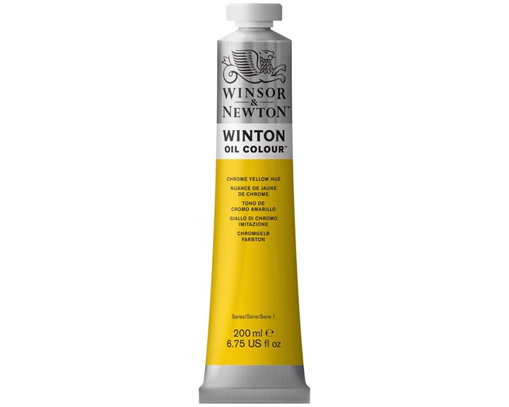 Winsor & Newton 200ml Winton Oil Chrome Yellow