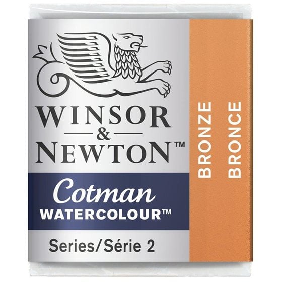 Winsor & Newton Half Pan Ακουαρέλας Cotman 058 Bronze Series 2