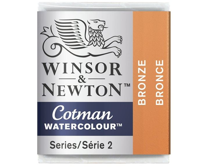 Winsor & Newton Half Pan Ακουαρέλας Cotman 058 Bronze Series 2