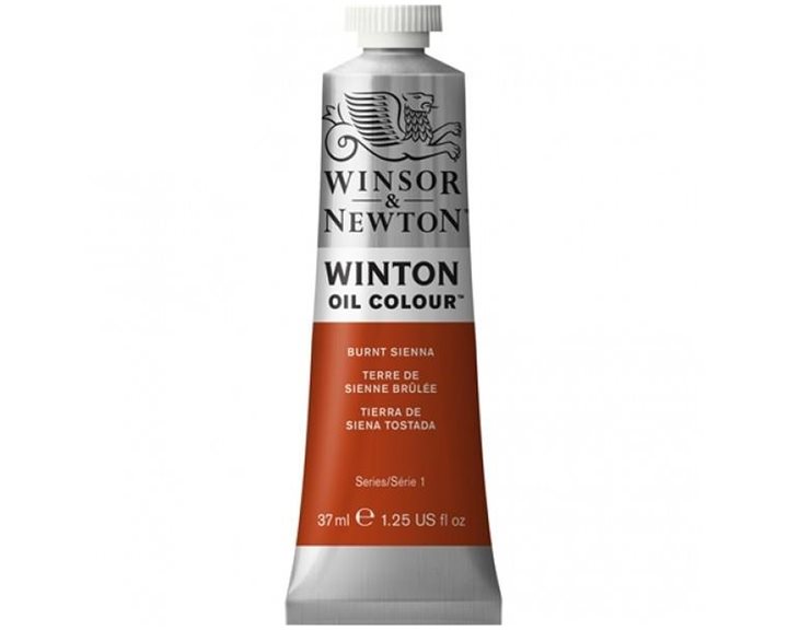 Winsor & Newton 37ml Winton Oil Burnt Sienna