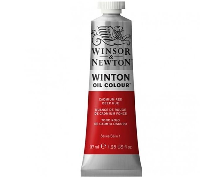 Winsor & Newton 37ml Winton Oil Cadmium Red Deep Hue