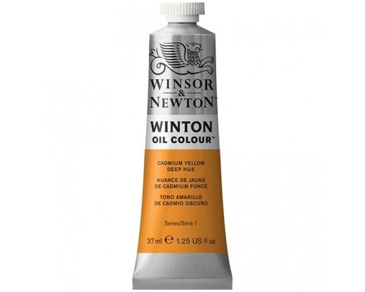 Winsor & Newton 37ml Winton Oil Cadmium Yellow Deep Hue