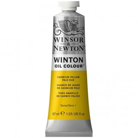 Winsor & Newton 37ml Winton Oil Cadmium Yellow Pale Hue