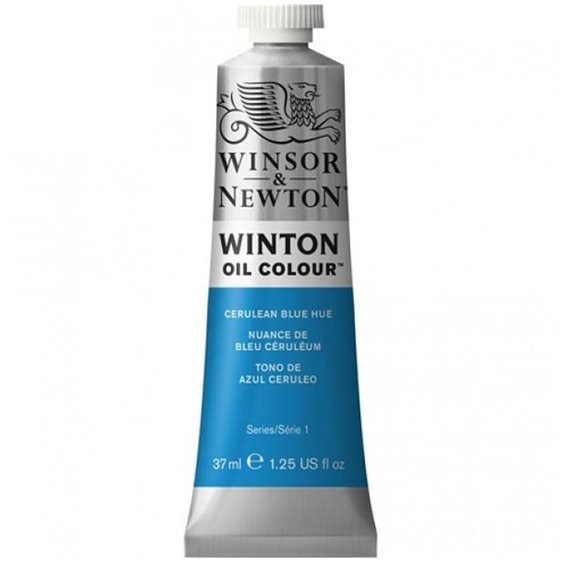 Winsor & Newton 37ml Winton Oil Cerulean Blue Hue