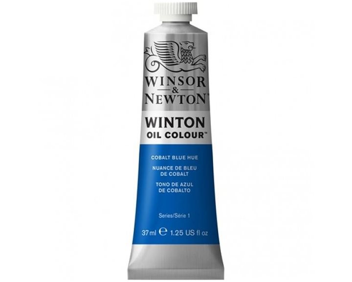 Winsor & Newton 37ml Winton Oil Cobalt Light Blue Hue