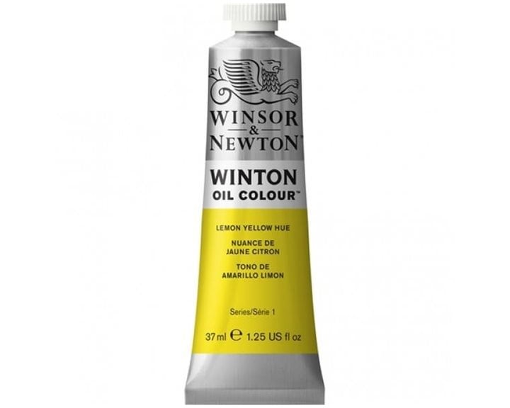 Winsor & Newton 37ml Winton Oil Lemon Yellow Hue