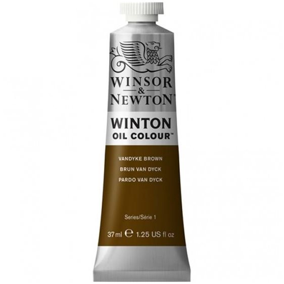 Winsor & Newton 37ml Winton Oil Vandyke Brown