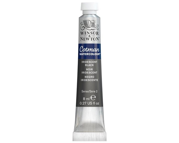 Winsor & Newton 8ml Σωληνάριο Ακουαρέλας Cotman 473 Iridescent Black Series 2