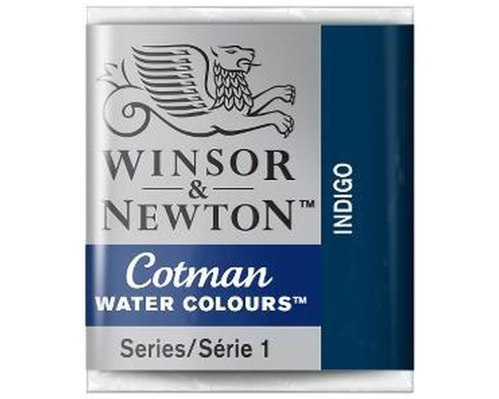 Winsor & Newton Half Pan Ακουαρέλας Cotman 322 Indigo Series 1