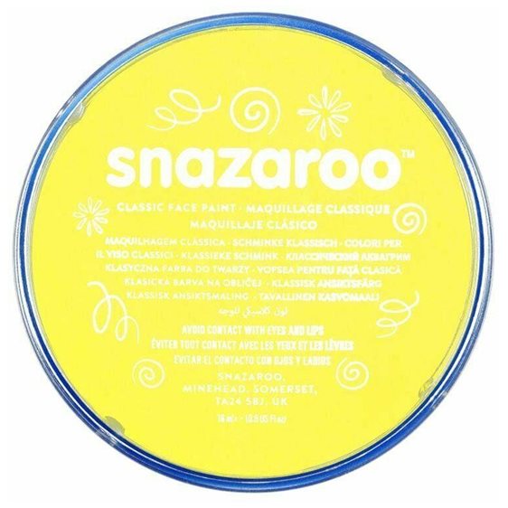 Snazaroo 18ml Κρέμα Face Painting Classic Pale Yellow