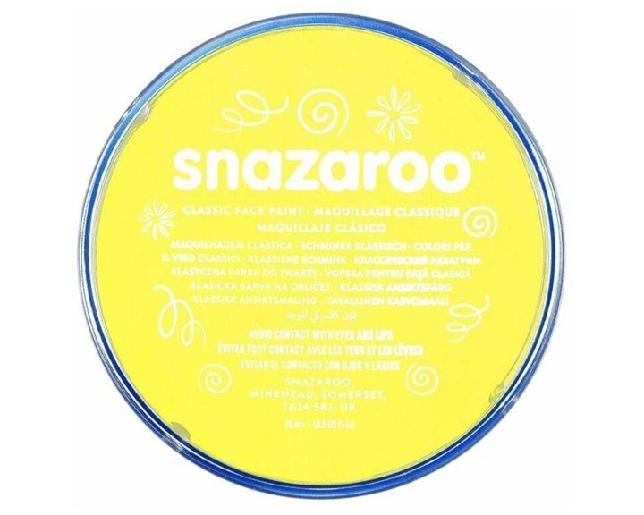 Snazaroo 18ml Κρέμα Face Painting Classic Pale Yellow