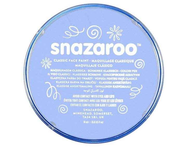 Snazaroo 18ml Κρέμα Face Painting Classic Pale Blue