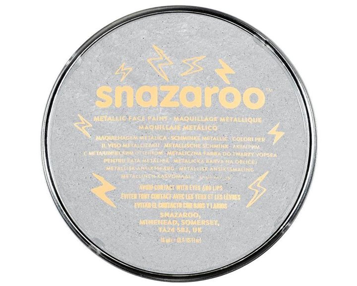 Snazaroo 18ml Κρέμα Face Painting Metallic Silver