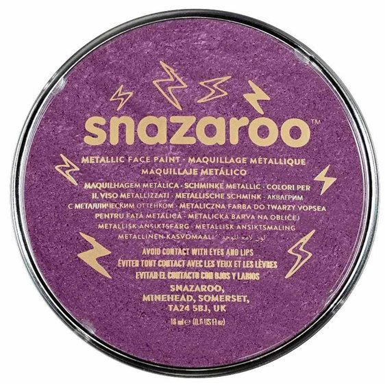 Snazaroo 18ml Κρέμα Face Painting Electric Purple