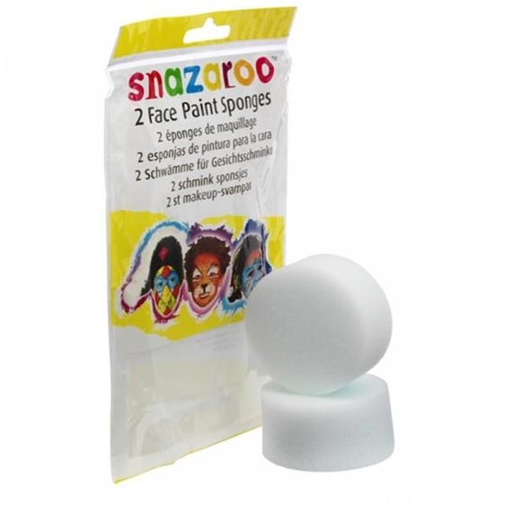 Snazaroo 2 Λεία Σφουγγαράκια Face Painting