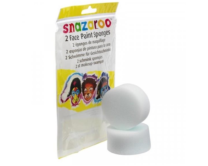 Snazaroo 2 Λεία Σφουγγαράκια Face Painting